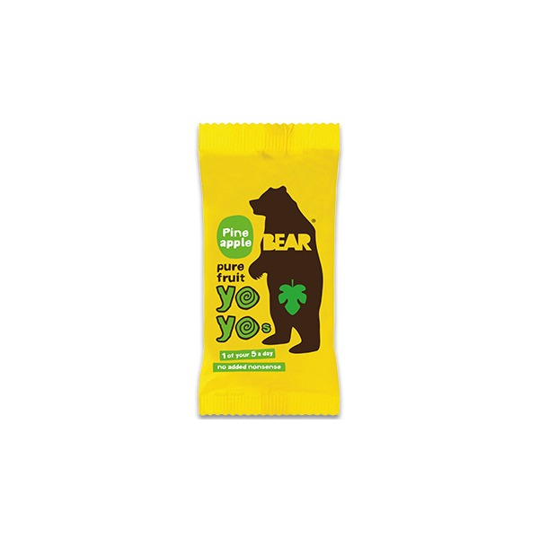 Jeleuri de Fructe si Legume Ananas Yoyo 20gr Bear