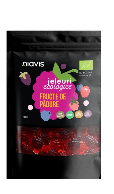 Jeleuri Fructe de Padure Ecologice 100 grame Niavis