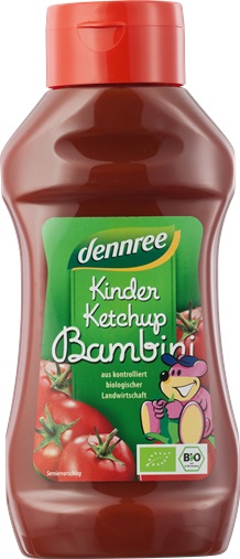 Ketchup pentru Copii Fara Zahar Bio Dennree 500ml