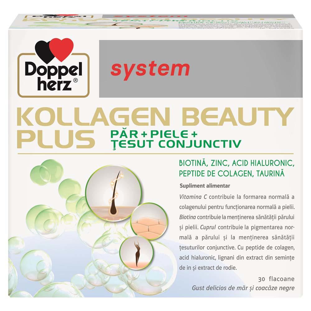 Kollagen System Beauty Plus 30 flacoane Doppelherz