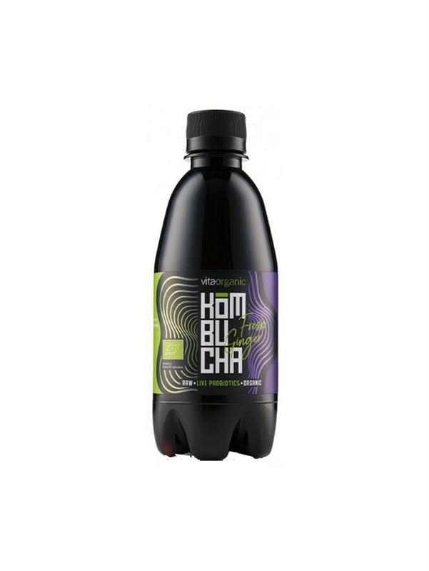 Kombucha cu Ghimbir Bio 330 mililitri Vitaorganic