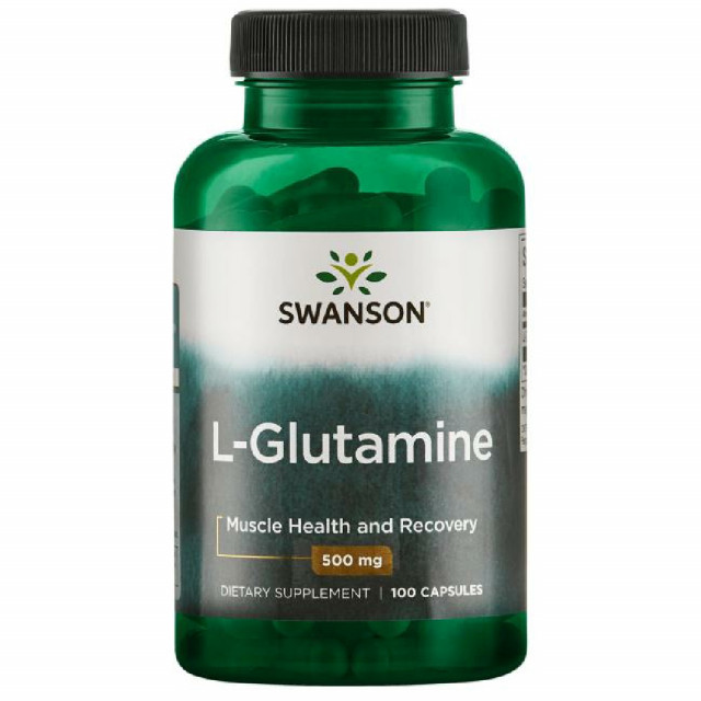 L-Glutamine 500 miligrame 100 capsule Swanson