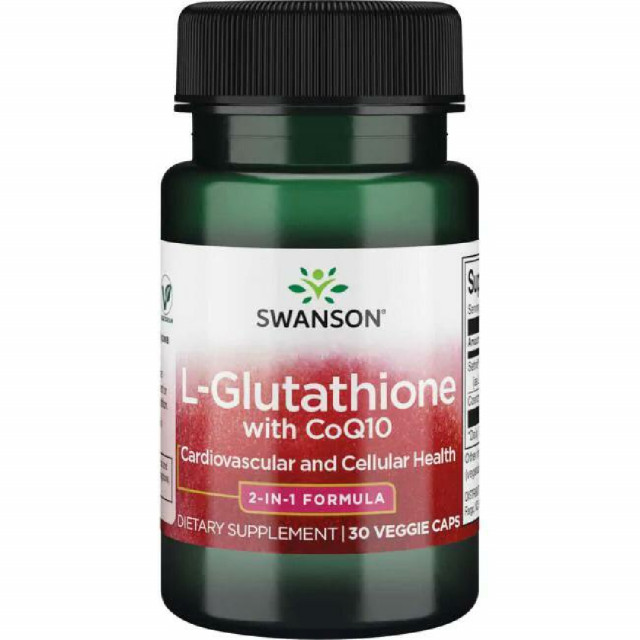 L-Glutathione cu CoQ10 30 capsule Swanson