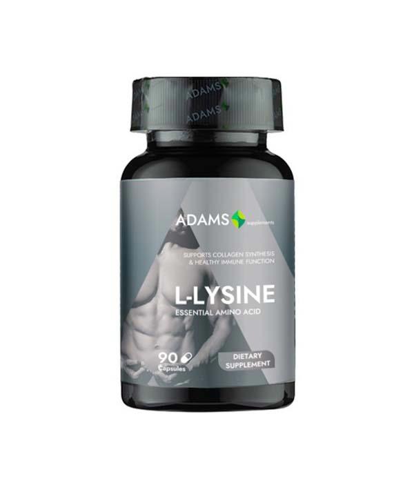 L-Lysine 500 miligrame 90 capsule Adams Vision