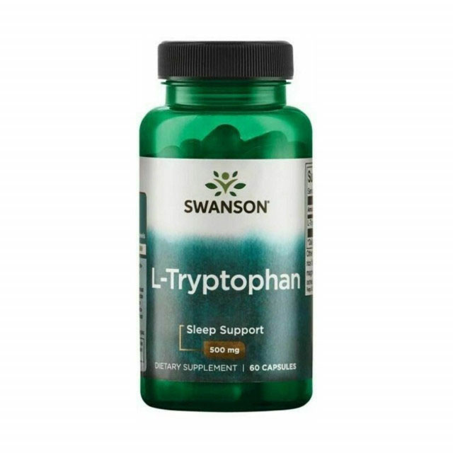 L-Tryptophan 500 miligrame 60 capsule Swanson