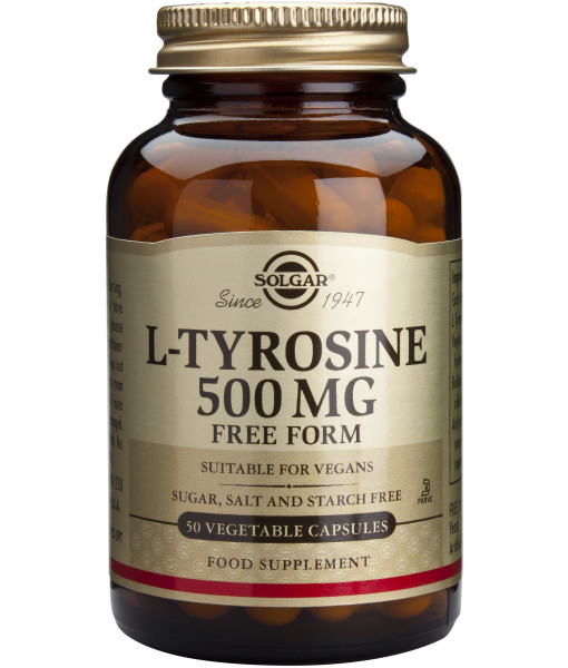 L-Tyrosine 500mg Solgar 50cps