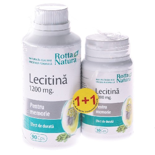 Lecitina 1200mg Rotta Natura 90+30cps