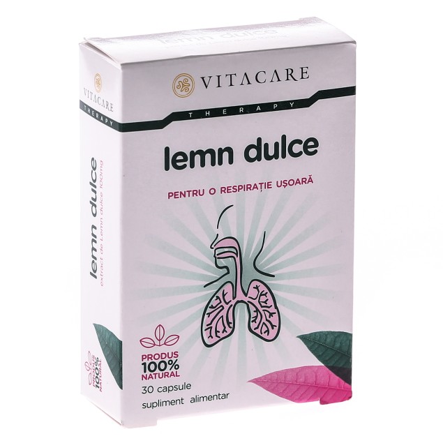 Lemn Dulce VitaCare 30cps