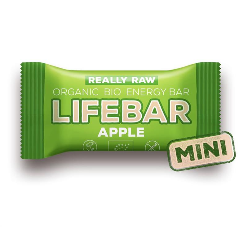 Lifebar Baton cu Mere Raw Bio Lifefood 25gr