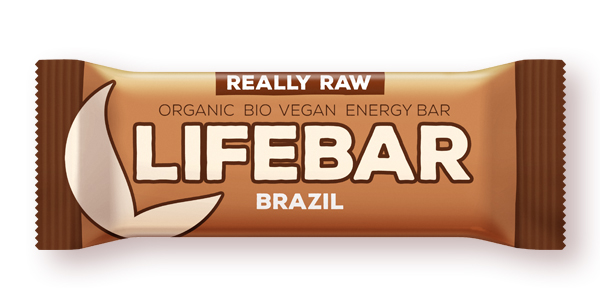 Lifebar Baton cu Nuci Braziliene Raw Bio Lifefood 47gr