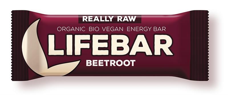 Lifebar Baton cu Sfecla Rosie Raw Bio Lifefood 47gr