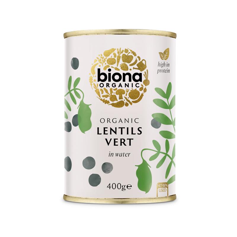 Linte Verde du Puy Bio 400gr Biona