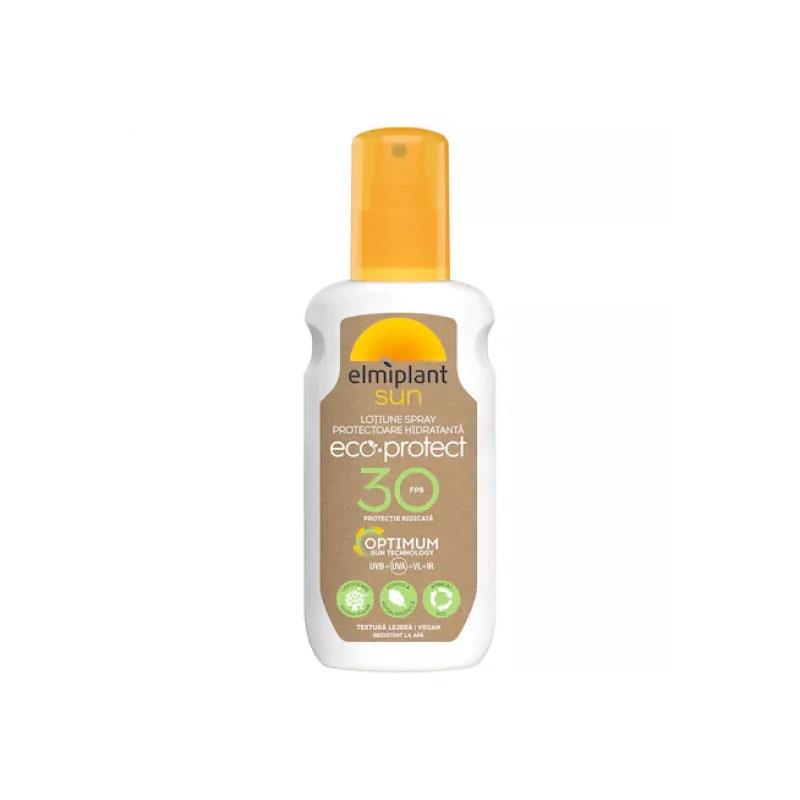 Lotiune Protectoare Hidratanta Spary FPS 30+ Eco Protect 150 mililitri Elmiplant