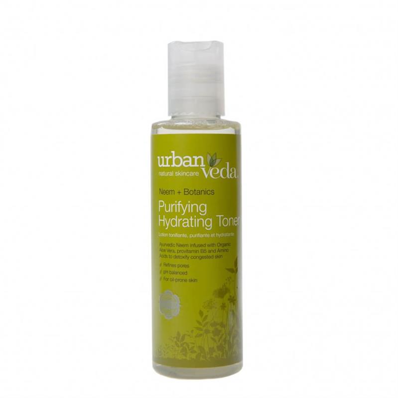 Lotiune Tonica Organica Hidratanta cu Extract de Neem pentru Ten Gras  Purifying 150 mililitri Urban Veda