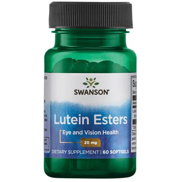 Lutein Esters (Ochi si Vedere) 20 miligrame 60 capsule Swanson