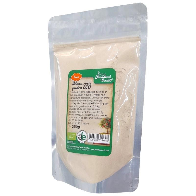 Maca Rosie Pudra Eco 250 grame Paradisul Verde