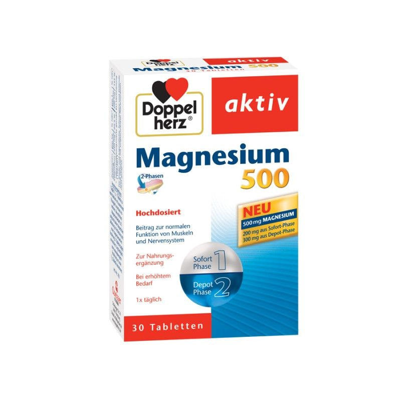 Magnesium 500 miligrame 30 tablete Doppelherz