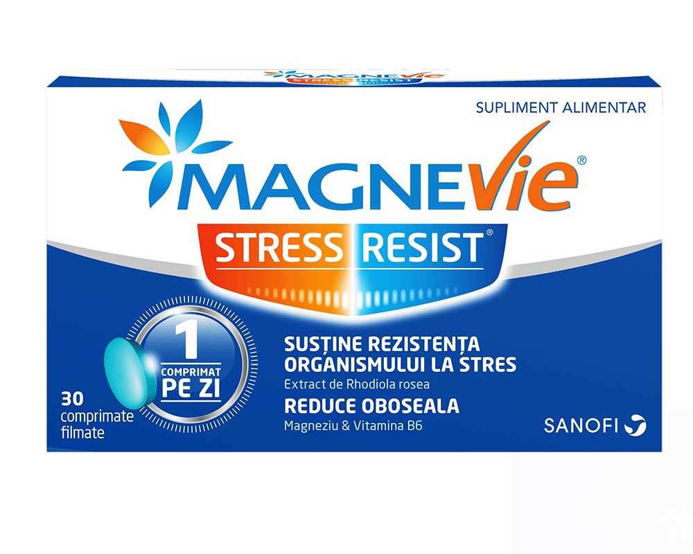 Magnevie Stress Resist 30 comprimate filmate Sanofi