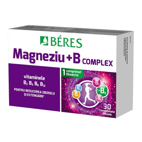 Magneziu + B Complex 30 comprimate Beres