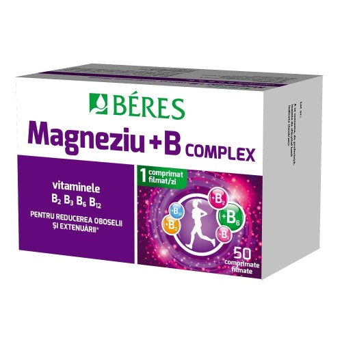 Magneziu + B Complex 50 comprimate Beres