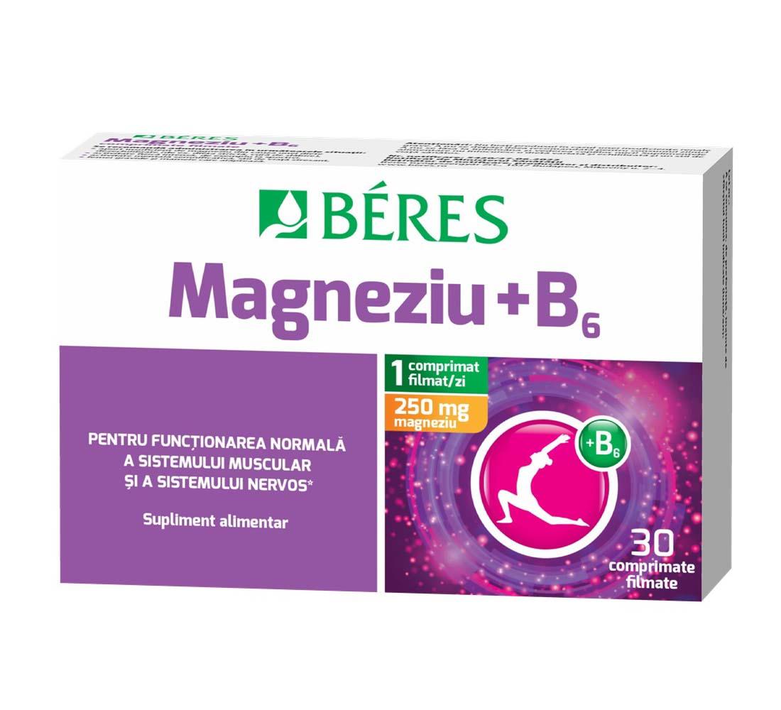 Magneziu + B6 30 capsule Beres