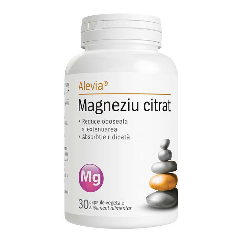 Magneziu Formula Citrat Alevia 30cpr