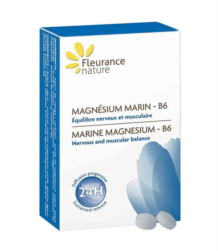 Magneziu Marin + B6 60 capsule Fleurance Nature