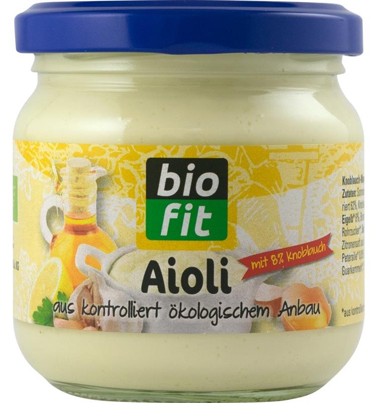 Maioneza cu Usturoi Bio 215ml Bio Fit