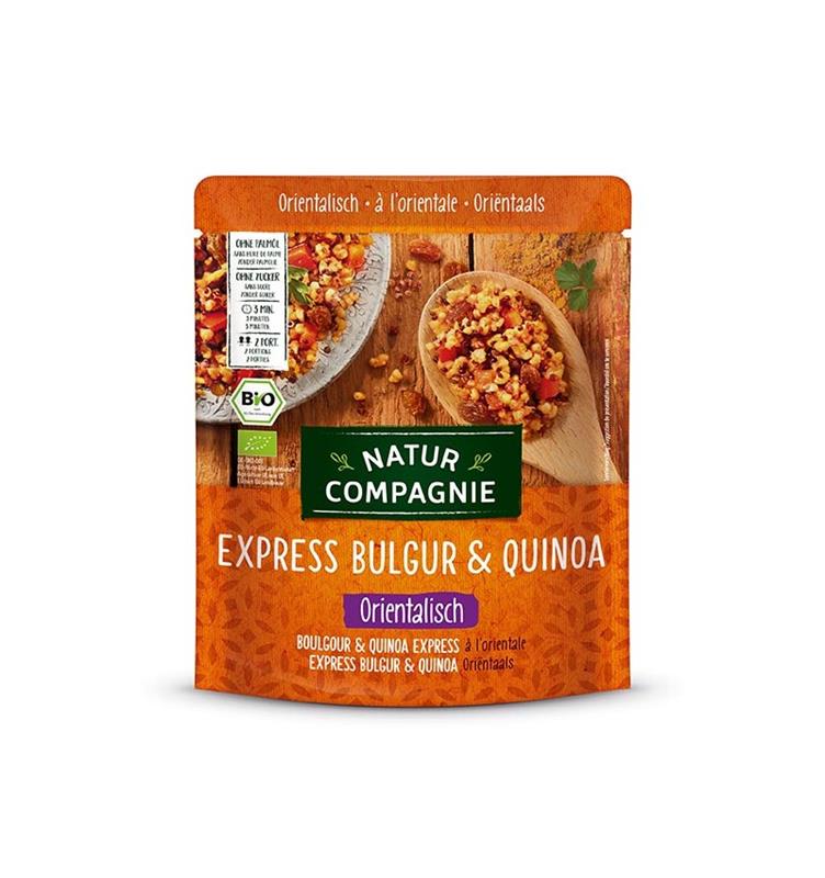Mancare de Bulgur si Quinoa in Stil Oriental Bio 250gr Natur Compagnie