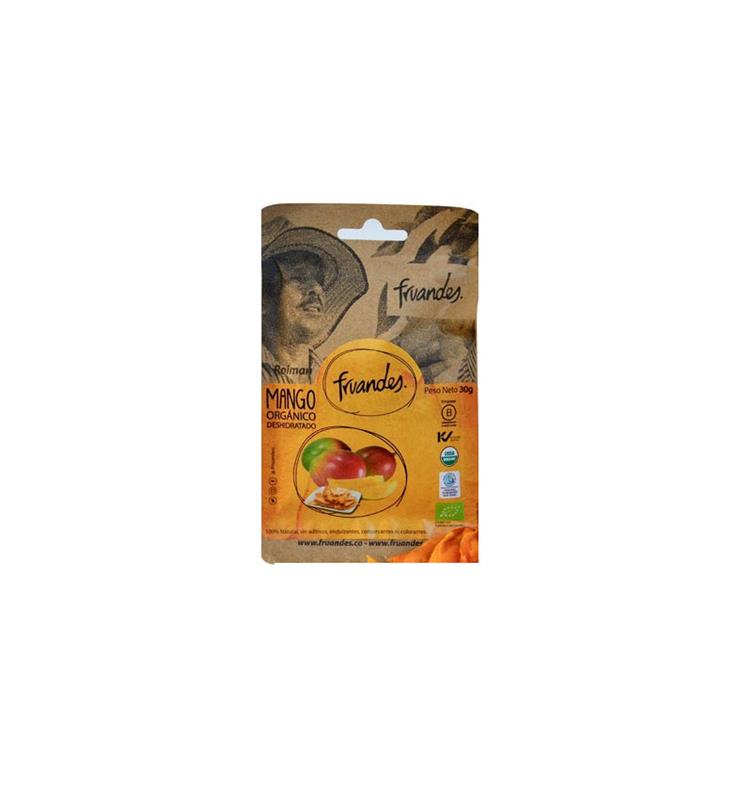 Mango Deshidratat Bio 30 grame Fruandes