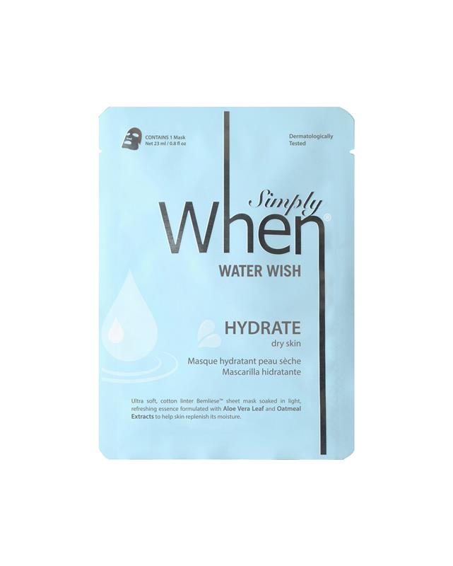Masca Coreana Hidratanta pentru Ten Uscat Water Wish 23 mililitri When