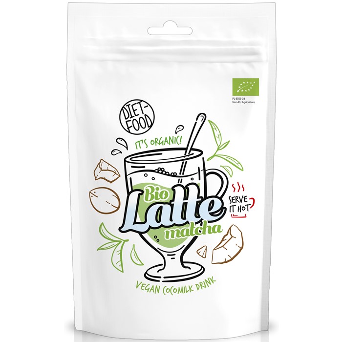 Matcha Latte Bio Diet Food 200gr