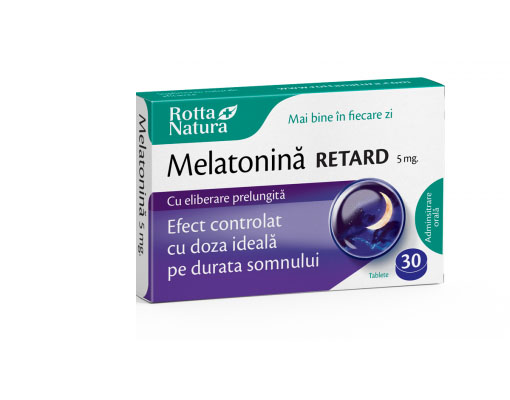Melatonina Retard 5mg 30cpr Rotta Natura
