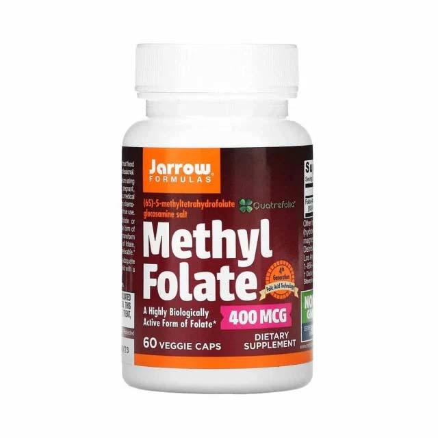 Methyl Folate (5-MTHF) 400 micrograme 60 capsule Jarrow Formulas