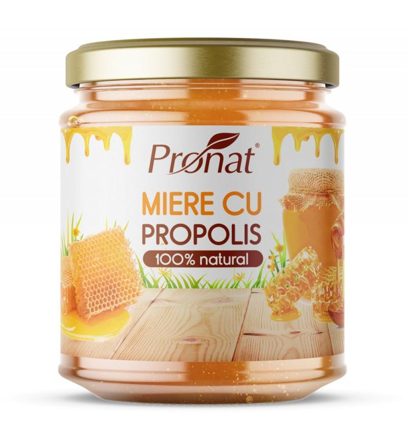 Miere cu Propolis 220 grame Pronat