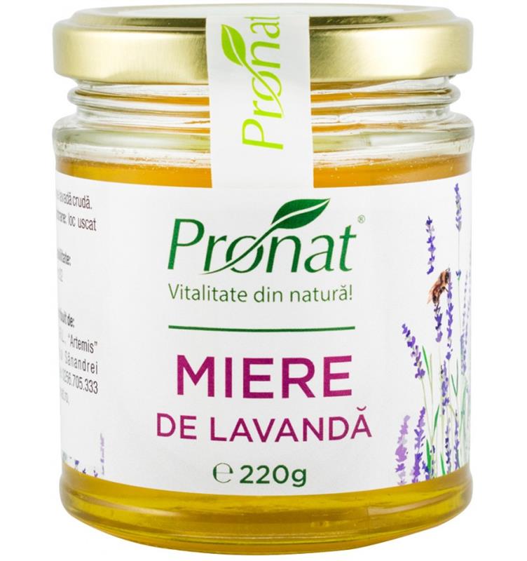 Miere de Lavanda 220 grame Pronat