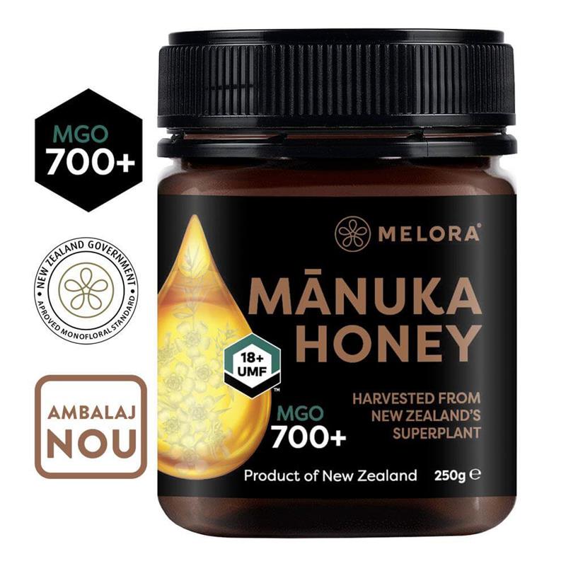 Miere de Manuka Melora MGO 700+ 250 grame New Zealand