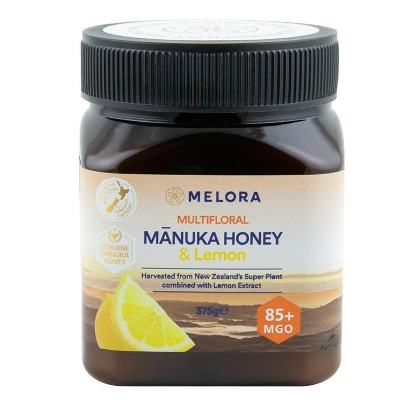 Miere de Manuka Poliflora cu Lamaie Melora MGO 85+ 375gr New Zealand