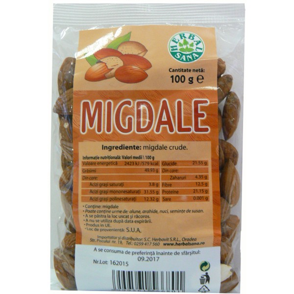 Migdale Crude Herbavit 100gr
