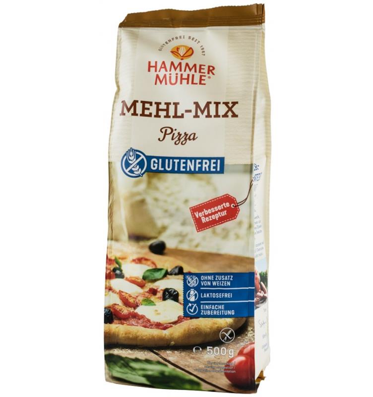 Mix de Faina pentru Pizza Fara Gluten 500gr Hammer Muhle