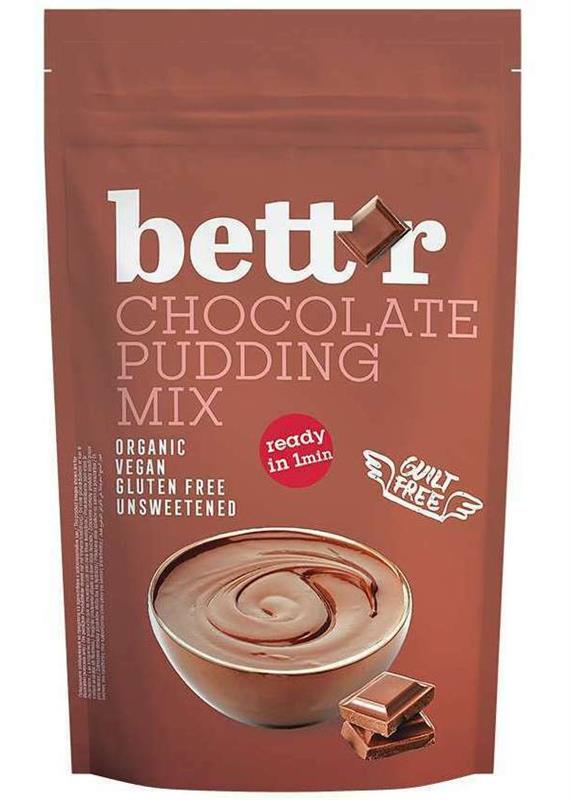 Mix pentru Budinca cu Ciocolata Bio 200 grame Bett'r