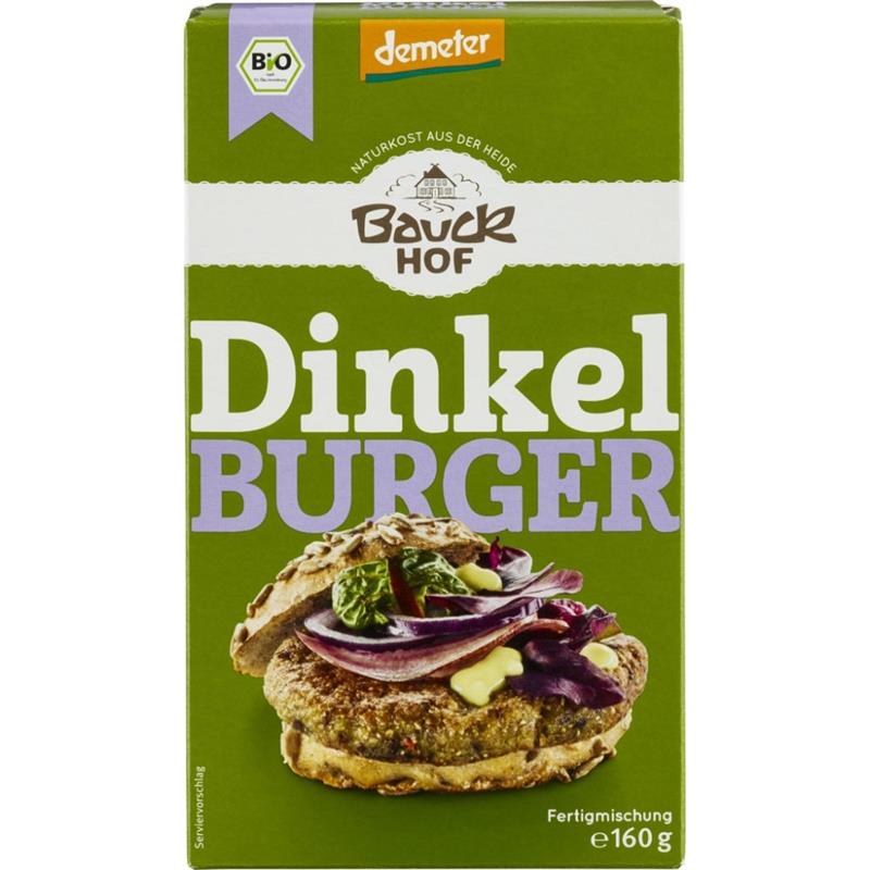Mix pentru Burger din Faina Spelta Bio 160 grame Bauck Hof
