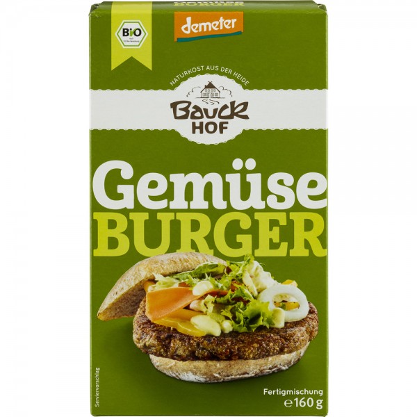 Mix pentru Burger Vegetal Demeter Bio 160gr Bauck Hof