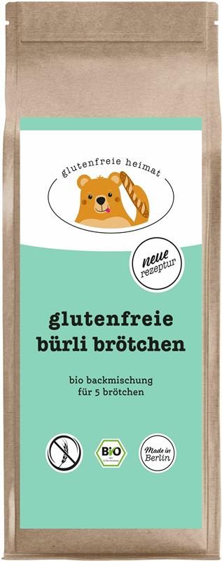 Mix pentru Chifle Burli Fara Gluten Bio 270 grame Glutenfreie Heimat