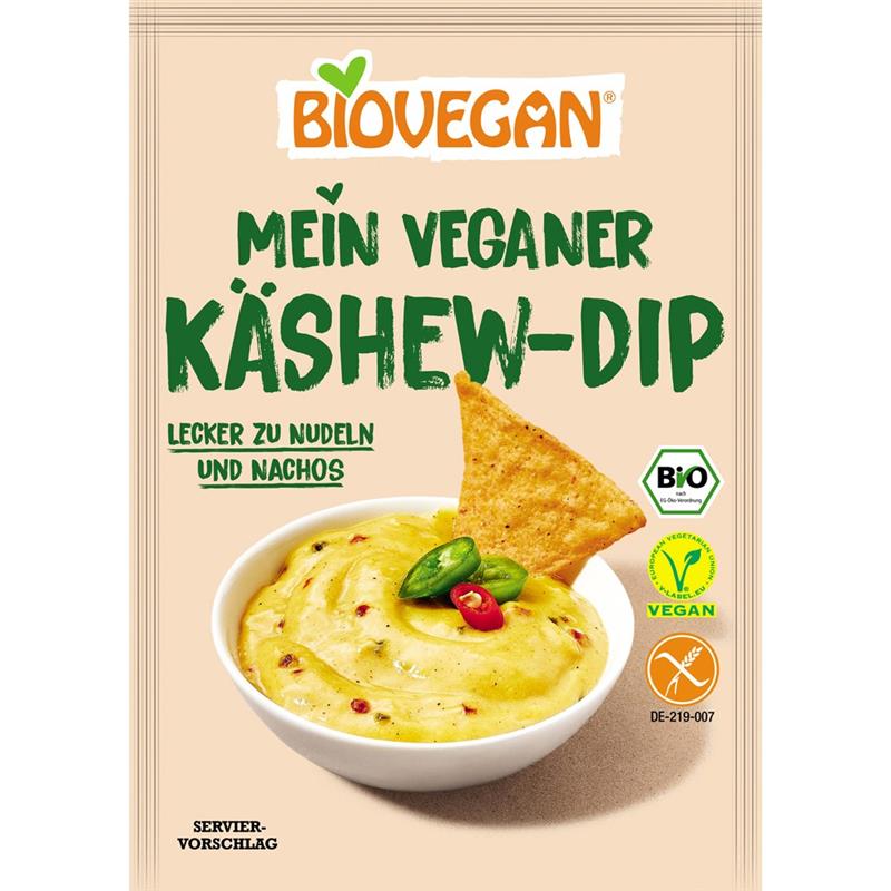 Mix pentru Dip Vegan cu Caju Fara Gluten Bio 37.50 grame Biovegan