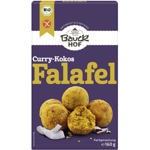Mix pentru Falafel Curry si Cocos Fara Gluten Bio 160gr Bauck Hof