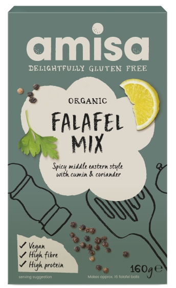 Mix pentru Falafel Fara Gluten Bio Amisa 180gr