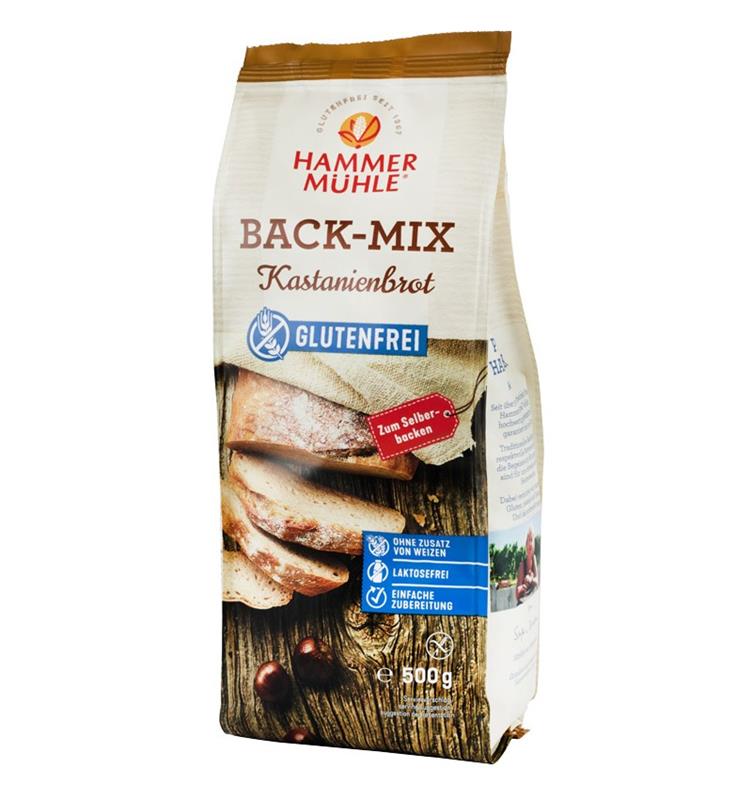 Mix pentru Paine cu Faina de Castane 500gr Hammer Muhle