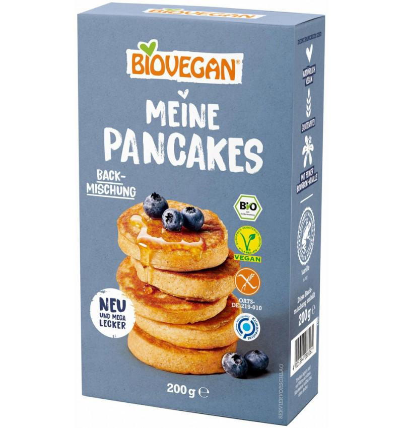 Mix pentru Pancakes Fara Gluten Bio 200 grame Biovegan
