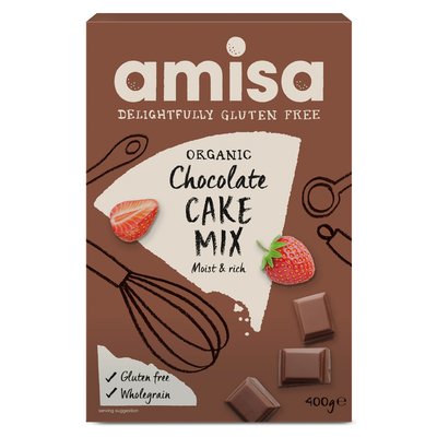 Mix Tort cu Ciocolata Fara Gluten Bio Amisa 400gr